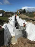 Drainage work from Cambridge Construction Company