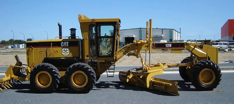We own and operate our machinery (graders, rollers, excavators, tip trucks) Grader